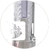 اسکیمر اسنس130 (ESSENCE 130 SPACE SAVING)