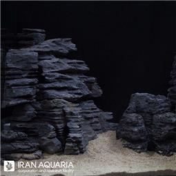 Black Multi Layer Stone