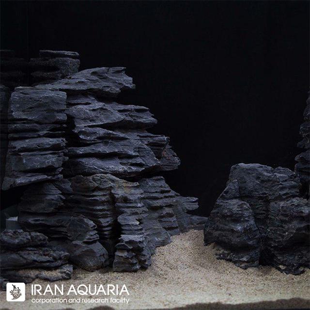 بلک مولتی لیر استون (Black Multi Layer Stone)